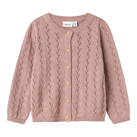 Name It - Banni Knit Cardigan Noos, Deauville Mauve