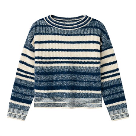 Name It - Oricole LS Knit, Ocean Cavern