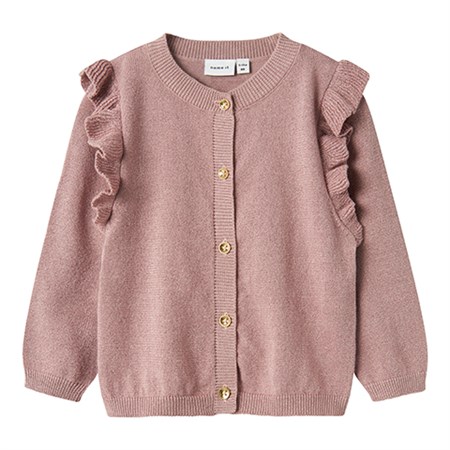 Name It - Abinne Strik Cardigan Noos, Deauville Mauve