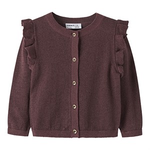 Name It - NMF ABINNE LS KNIT CARD NOOS, Wild Ginger