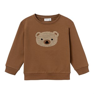 Name It - Niks Nreg Sweatshirt BRU, Pecan Pie