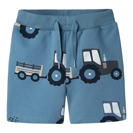  Name It - Jam Long Sweat Shorts, Provincial Blue