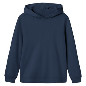 LMTD- Nizu Sweat W. Hood Noos Bru LS, Navy Blue