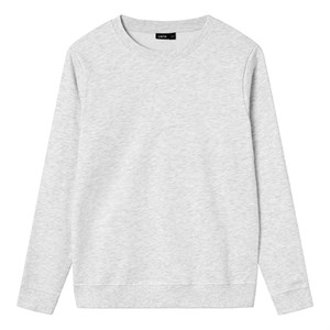 LMTD- Nizu O-Neck Sweat Noos Bru LS, Light Grey Melange