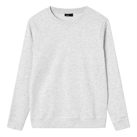 LMTD- Nizu O-Neck Sweat Noos Bru LS, Light Grey Melange