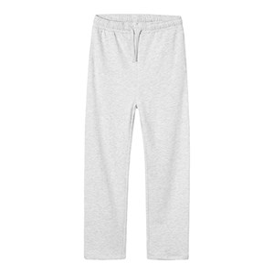 LMTD - Unisex Nizu Straight Sweat Pant Bru Noos, Light Grey Melange