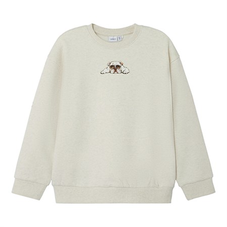 Name It  - Nakrave RLX Sweatshirt BRU LS, Peyote Melange