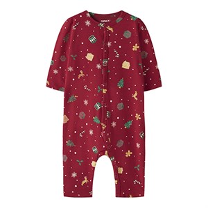 Name It - FORUDBESTILLING Vismas LS Natdragt, Jester Red
