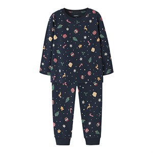 Name It - FORUDBESTILLING Vismas LS Nattøj, Navy Blazer