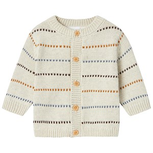 Name It - Refolle Strik Cardigan, Peyote Melange