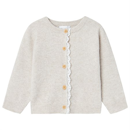 Name It - Rikimmi Strik Cardigan, Summer Sand