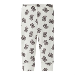 Name It - NBN WILLU WOOL LEGGING, Snow White AOP Teddy Bear