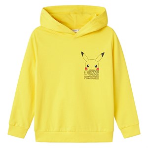 Name It - Fraiser Pokemon Sweatshirt Wh Unb Sky, Vibrant Yellow