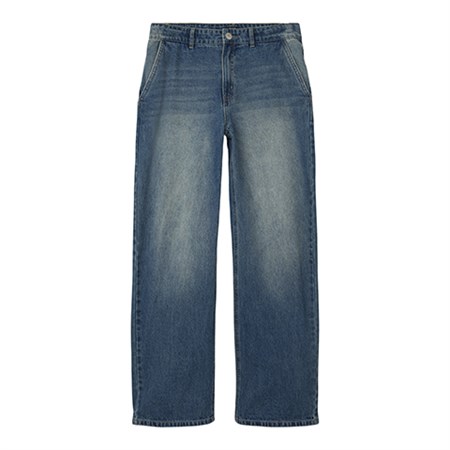 LMTD - Dirtoizza DNM Loose Pants, Medium Blue Denim