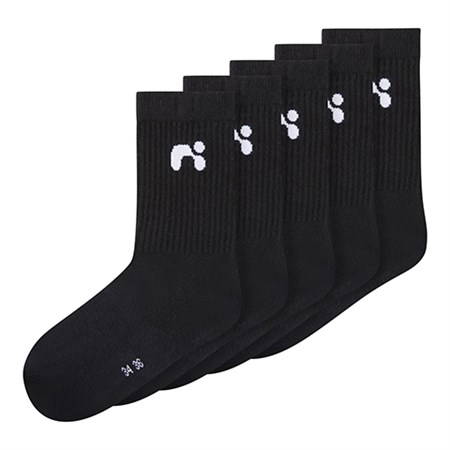 Name It - Laris 5-pka Strømper Noos, Black