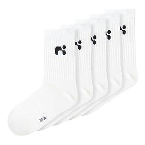Name It - Laris 5-pak Strømper Noos, Bright White