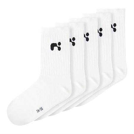 Name It - Laris 5-pak Strømper Noos, Bright White