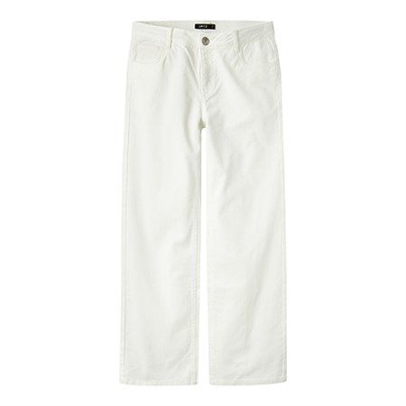 LMTD - Tazza TWI LW Straight Noos Pant, Bright White