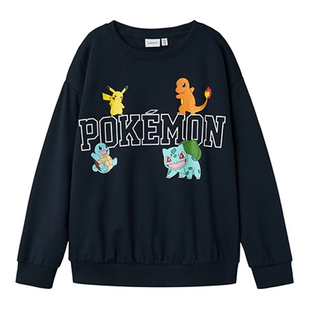 Name It - Day Pokemon Nreg Sweatshirt BRU Noos Sky, Dark Sapphire