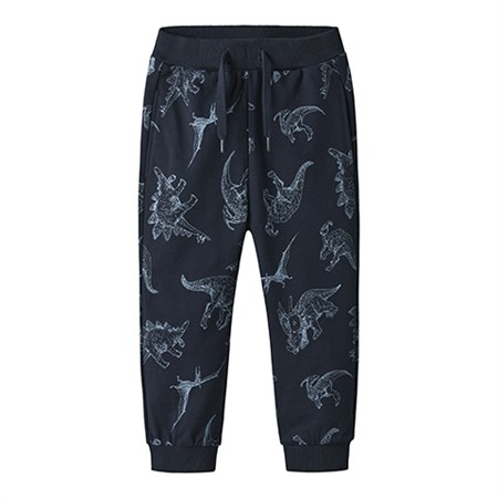 Name It - Varon AOP Sweatpants UNB Noos, Dark Sapphire