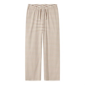 Name It - NKF SURAJA STRAIGHT PANT NOOS, Mocha Meringue/Bright White