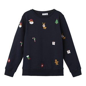 Name It - NKM PRIMAX SWEAT BRU, Dark Sapphire