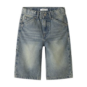 Name It - NKM RYAN DNM BERMUDA 3800-IM NOOS, Vintage Medium Blue Denim