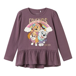 Name It - Narras Pawpatrol T-shirt CPLG LS, Arctic Dusk