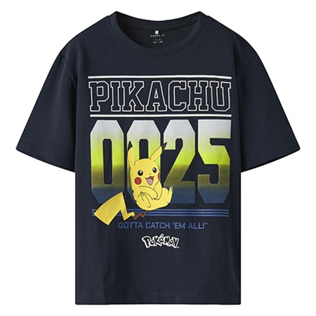 Name It - Mabr Pokemon Nreg T-shirt Noos SS, Navy Blazer
