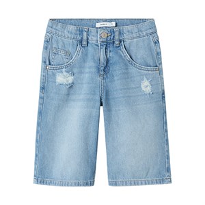 Name It - Bella Skater Shorts 5630-BE, Medium Blue Denim