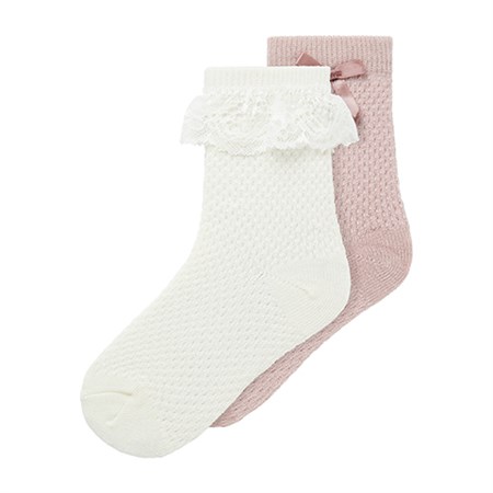 Name It - Wakma Wo/bl Structue 2 p Sock, Snow White / Shadow Gay