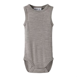 Name It - NBN WAX WOOL RIB TANK BODY, Satellite