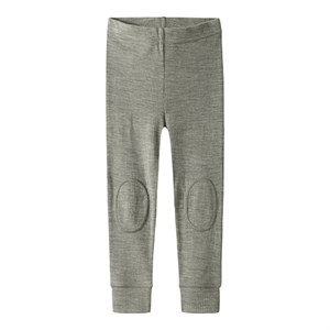 Name It - Wax Unisex Wool Rib Leggings Noos, Dried Sage