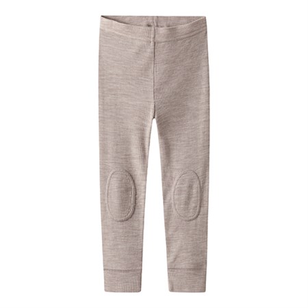 Name It - Wax Unisex Wool Rib Leggings Noos, Shadow Gray