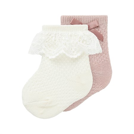 Name It - Wakma Wo/bl Structue 2 p Sock, Snow White / Shadow Gay