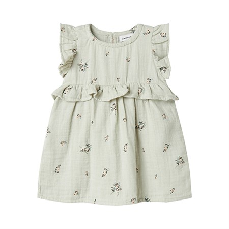 Name It - Hikka Dress Capsl, Aqua Gray