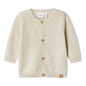 Name It - Jolle Knit Cardigan LS, Peyote Melange