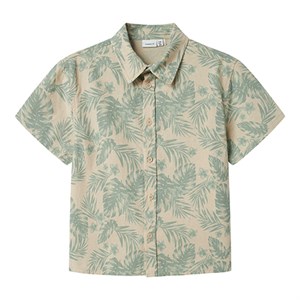 Name It - NKM Hejon SS Nreg Shirt, Pale Aqua
