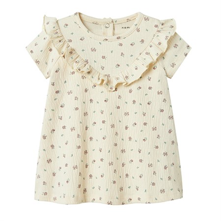 Name It - Jannis Body Dress SS, Bleached Sand