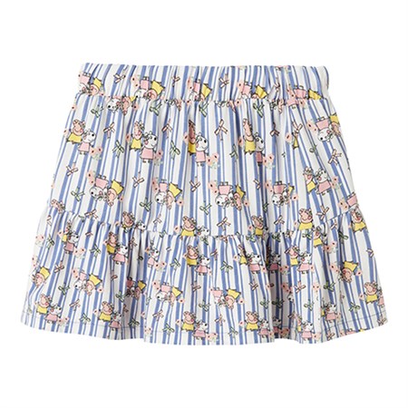 Name It - Amma Peppa / Gurli Gris Skirt CPLG, Bleached Denim