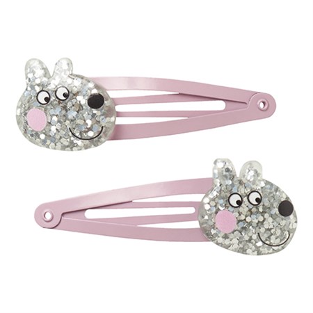 Name It - Amari Peppa 2 Pack Hairclips CPLG, Cameo Pink