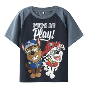 Name It - Mulin Pawpatrol Nreg Top CPLG SS, Blue Mirage