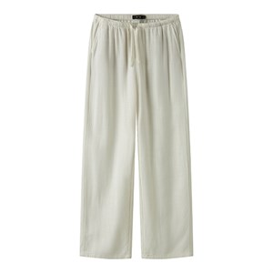 LMTD - NLF Finen  LW Wide Pants Noos, White Alyssum