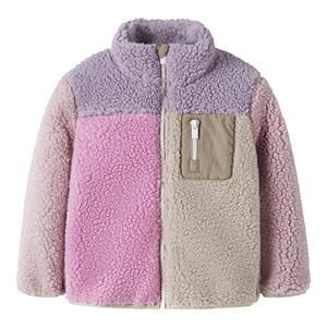 Name It - NMF MONICA TEDDY JACKET BLOCK, Peyote