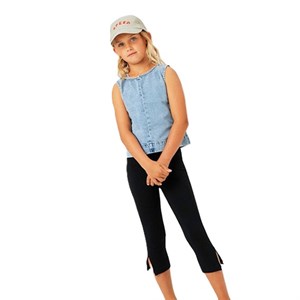 Name It - NKF JENNELA CAPRI LEGGING, Black