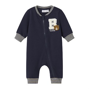 Name It - Kiddy Sweat Suit Unb LS, Navy Blazer