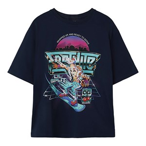 Name It - Javali Fortnite Nreg T-shirt BFU SS, Navy Blazer