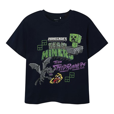 Name It - Jahi Minecraft Nreg BFU Noos SS, Navy Blazer