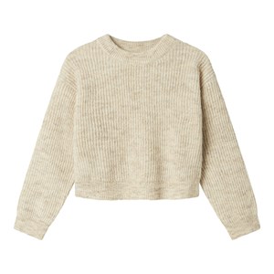 Name It - Holly Boxy Short Knit Noos, Pure Cashmere