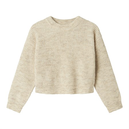 Name It - Holly Boxy Short Knit Noos, Pure Cashmere